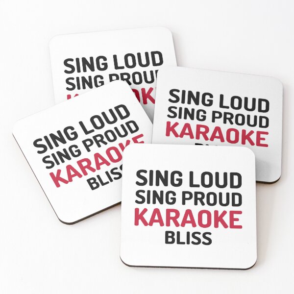 Item preview, Sing Loud, Sing Proud - Karaoke Bliss designed and sold by Palette Print.