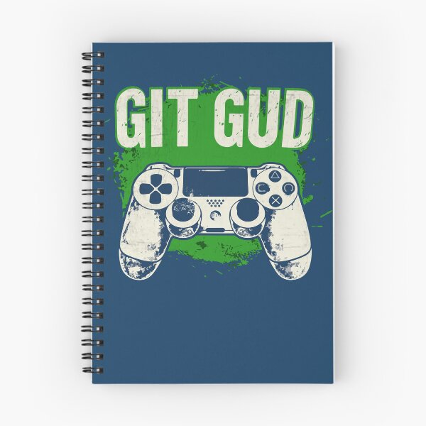 Artikelvorschau, Git Gud! - Gamer's Victory Mantra (Grün) entworfen und verkauft von Sir Meow Meow.