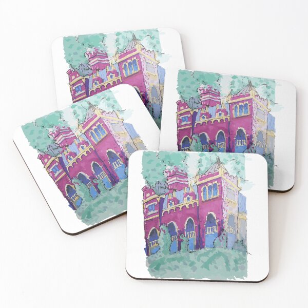 Item preview, Castle in Budapest purple designed and sold by JoseloRochaArt.
