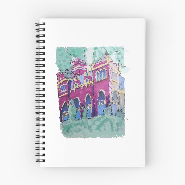 Item preview, Castle in Budapest purple designed and sold by JoseloRochaArt.