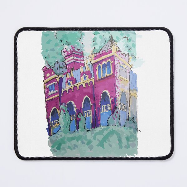 Item preview, Castle in Budapest purple designed and sold by JoseloRochaArt.