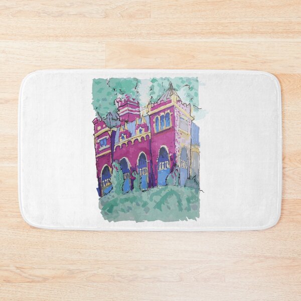 Item preview, Castle in Budapest purple designed and sold by JoseloRochaArt.