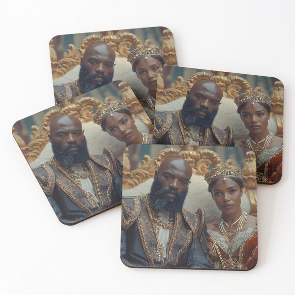 Item preview, African King and Queen designed and sold by DripandDrop.