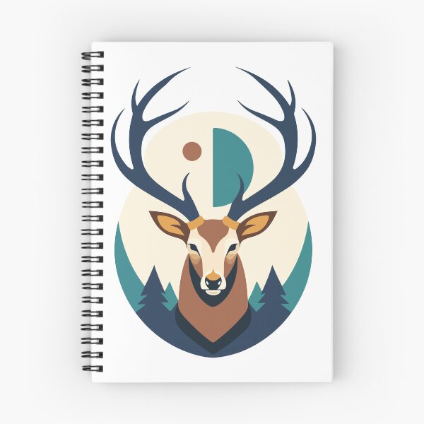 Item preview, Simple minimalistic deer designed and sold by TheRealmWithin.