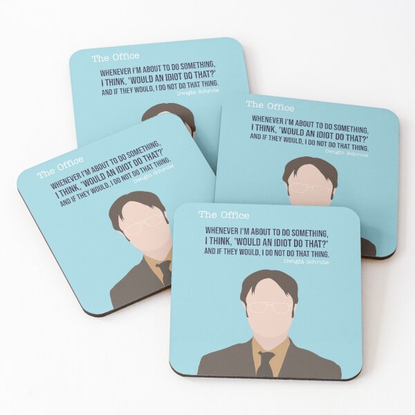 Item preview, The Office- Dwight Schrute- Quote 01 designed and sold by pinkunicornshop.