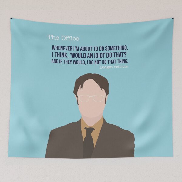 Item preview, The Office- Dwight Schrute- Quote 01 designed and sold by pinkunicornshop.
