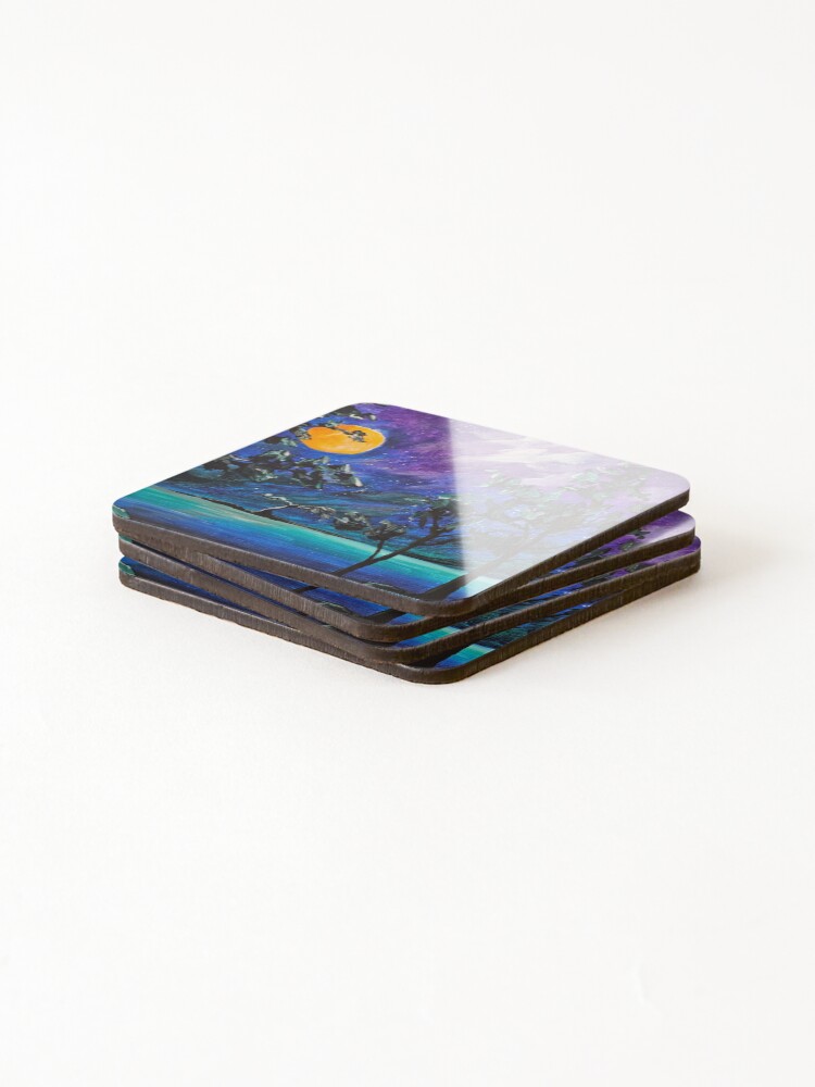 Thumbnail 4 of 5, Coasters (Set of 4), Twisted Limb designed and sold by RudyYoder.