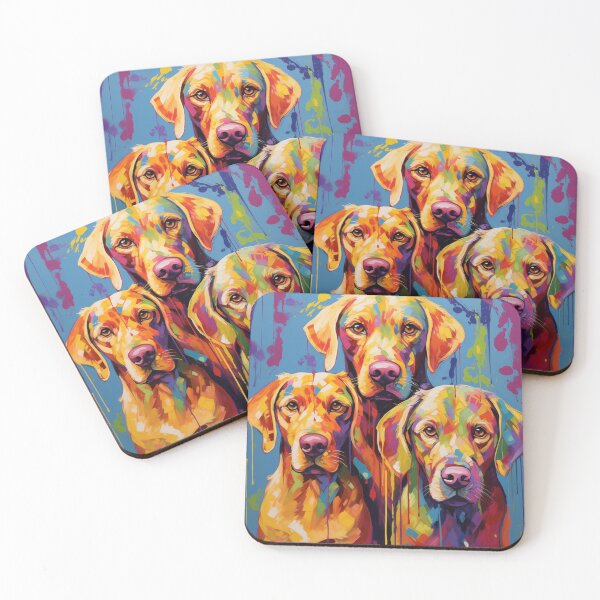 Item preview, Yellow Labrador Retriever Art (Abstract) designed and sold by Samuelsboro.