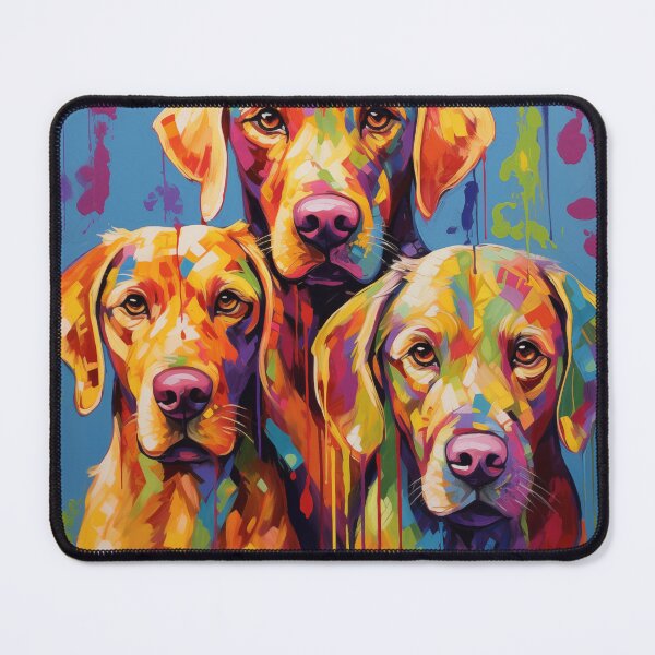 Item preview, Yellow Labrador Retriever Art (Abstract) designed and sold by Samuelsboro.