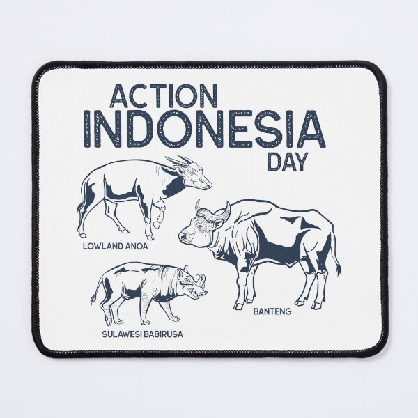 Item preview, Action Indonesia Day designed and sold by Peppermint Narwhal.