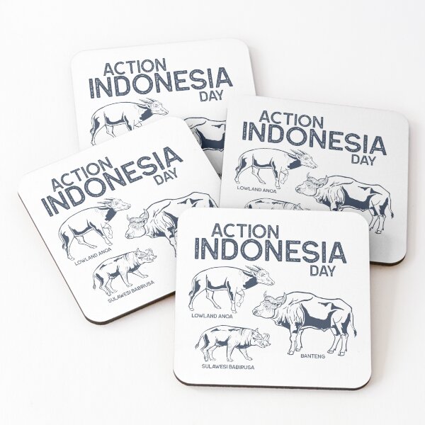 Item preview, Action Indonesia Day designed and sold by Peppermint Narwhal.