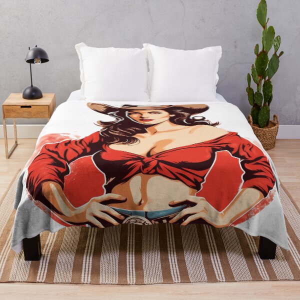 Item preview, retro vintage cowgirl designed and sold by javierparra.