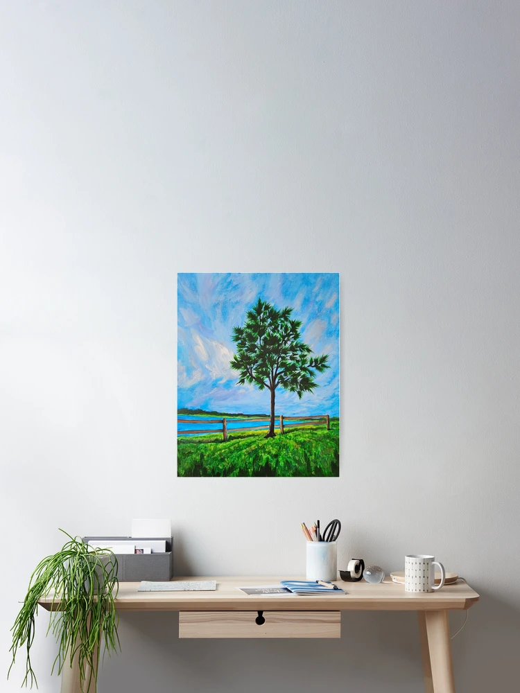 Thumbnail 2 of 3, Poster, Celery Fields Tree designed and sold by RudyYoder.