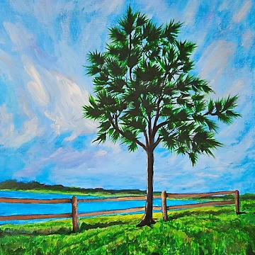 Artwork thumbnail, Celery Fields Tree by RudyYoder