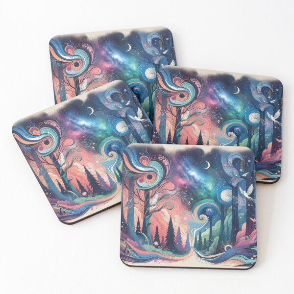 Item preview, Whimsical Forest Galaxy Dreams designed and sold by SunkenCost.