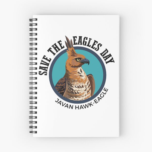 Item preview, Save the Eagles Day - Javan Hawk-Eagle designed and sold by Peppermint Narwhal.