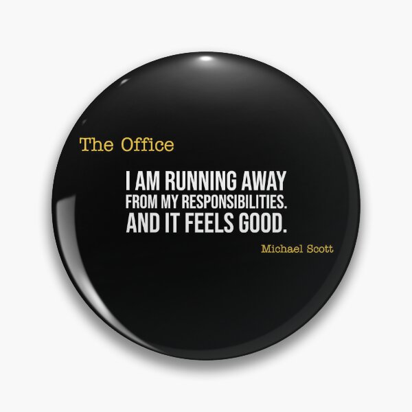 Item preview, The Office- Running Away- Michael Scott designed and sold by pinkunicornshop.