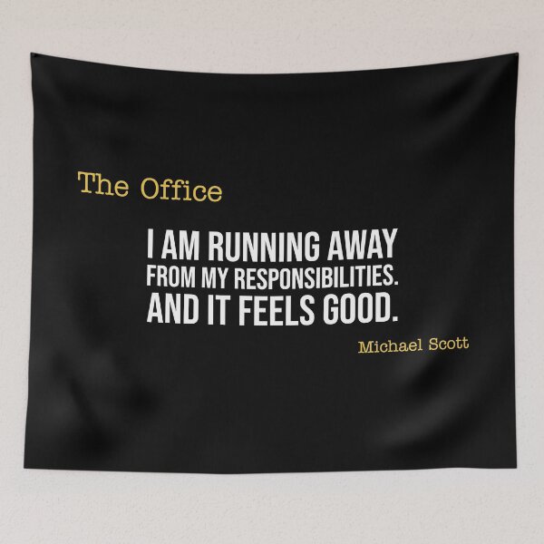 Item preview, The Office- Running Away- Michael Scott designed and sold by pinkunicornshop.