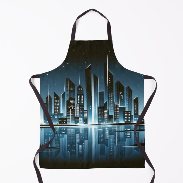 Item preview, Futuristic Cityscape by Night designed and sold by SunkenCost.