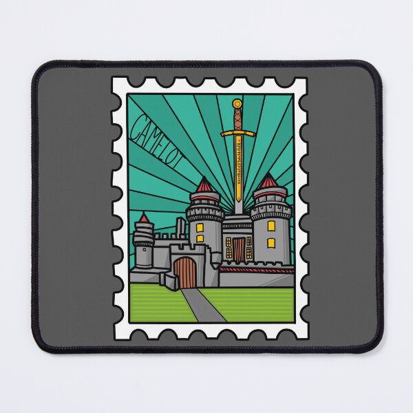 Item preview, Camelot Stamp designed and sold by OctagonGlasses.