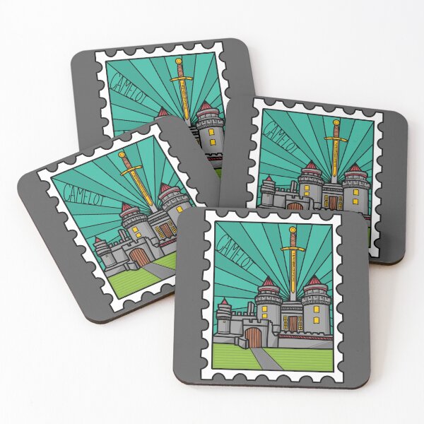 Item preview, Camelot Stamp designed and sold by OctagonGlasses.