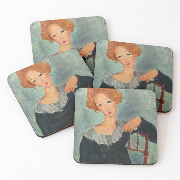 Item preview, Amedeo Modigliani's Woman with Red Hair designed and sold by My Artprintz.