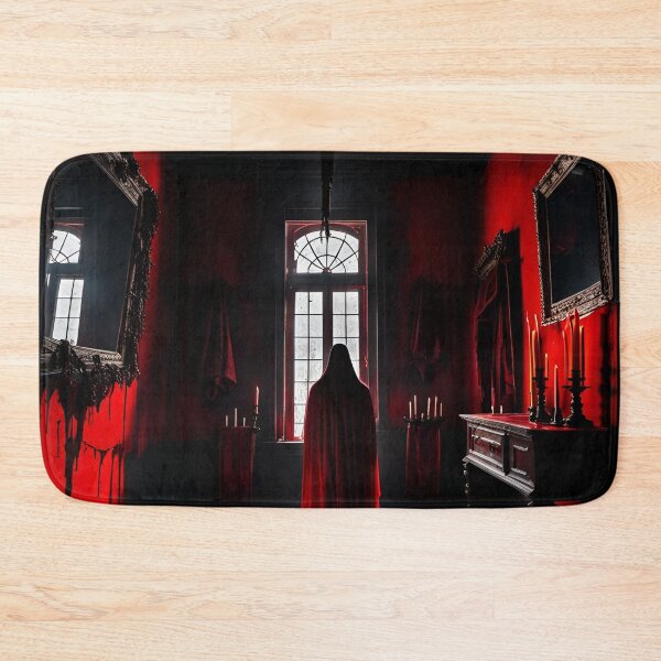 Item preview, The Scarlet Parlor - Eerie Sceenerie designed and sold by FunverAI.