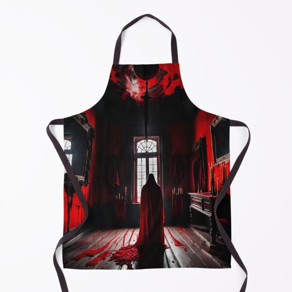 Item preview, The Scarlet Parlor - Eerie Sceenerie designed and sold by FunverAI.