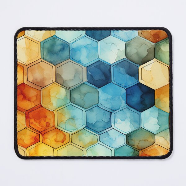 Item preview, Rainbow Mosaic Honeycomb 11 designed and sold by the-Nerdlings.