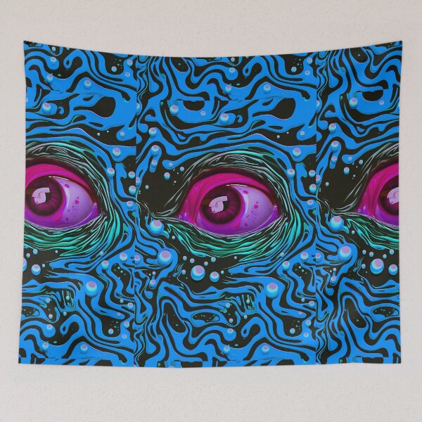 Item preview, GOD VII - brighter blue designed and sold by NoiseToSeeYou.