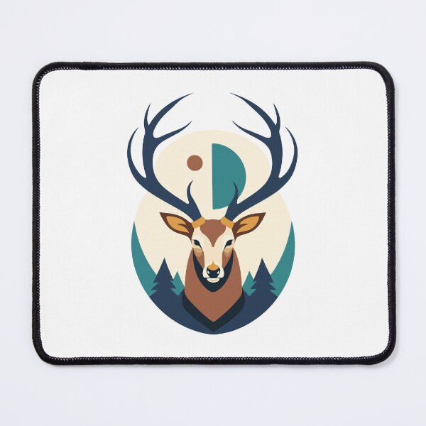 Item preview, Simple minimalistic deer designed and sold by TheRealmWithin.