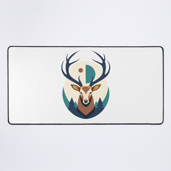 Item preview, Simple minimalistic deer designed and sold by TheRealmWithin.