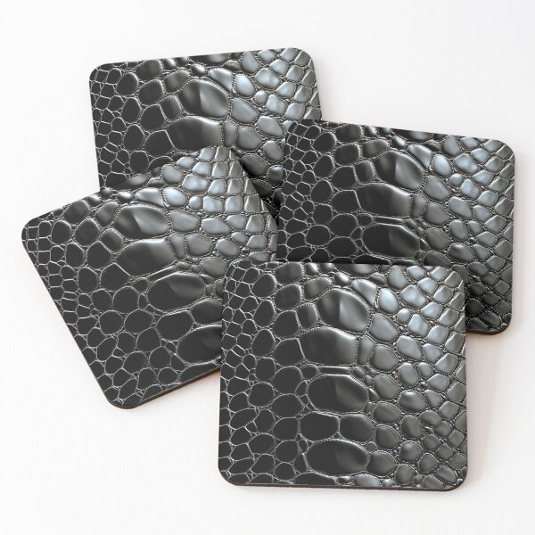 Item preview, Snakeskin Black Snake Serpent Animal Print Viper Fashion designed and sold by couture-rapture.