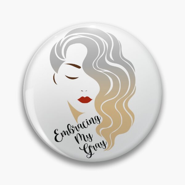 Item preview, Embracing My Gray - Blonde Hair  designed and sold by SilverLocksShop.