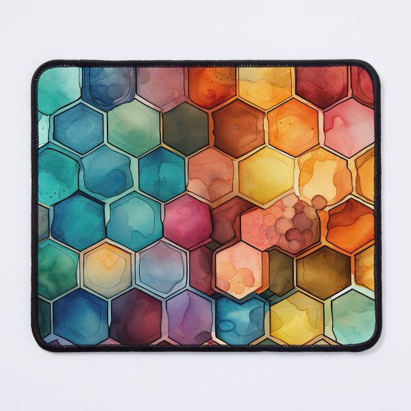 Item preview, Rainbow Mosaic Honeycomb 12 designed and sold by the-Nerdlings.