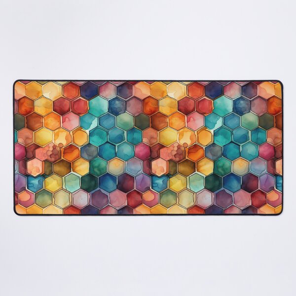 Item preview, Rainbow Mosaic Honeycomb 12 designed and sold by the-Nerdlings.