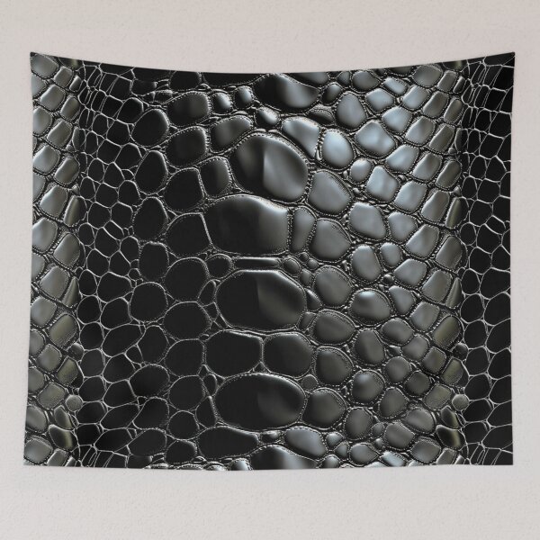 Item preview, Snakeskin Black Snake Serpent Animal Print Viper Fashion designed and sold by couture-rapture.