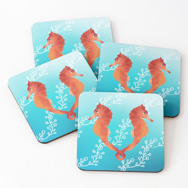 Item preview, Two Seahorses Ocean Design designed and sold by CarefulCreation.