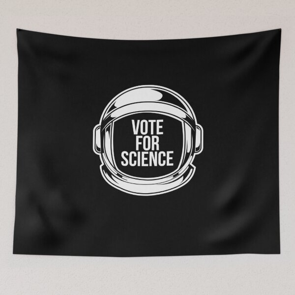 Item preview, 2024 Election Astronaut Helmet Vote For Science  designed and sold by The Junto Shop.