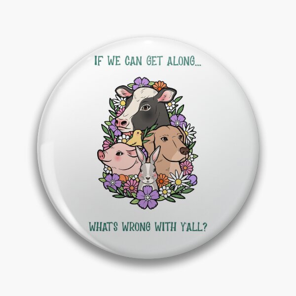 Item preview, Can we all get along? designed and sold by FarmChickChux.