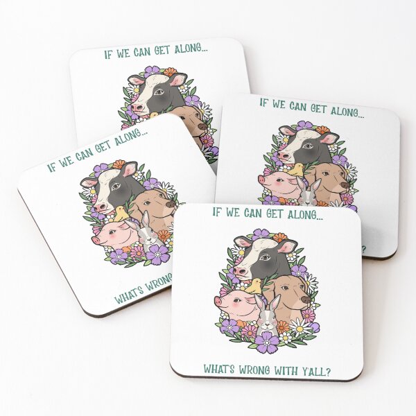 Item preview, Can we all get along? designed and sold by FarmChickChux.