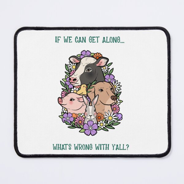 Item preview, Can we all get along? designed and sold by FarmChickChux.