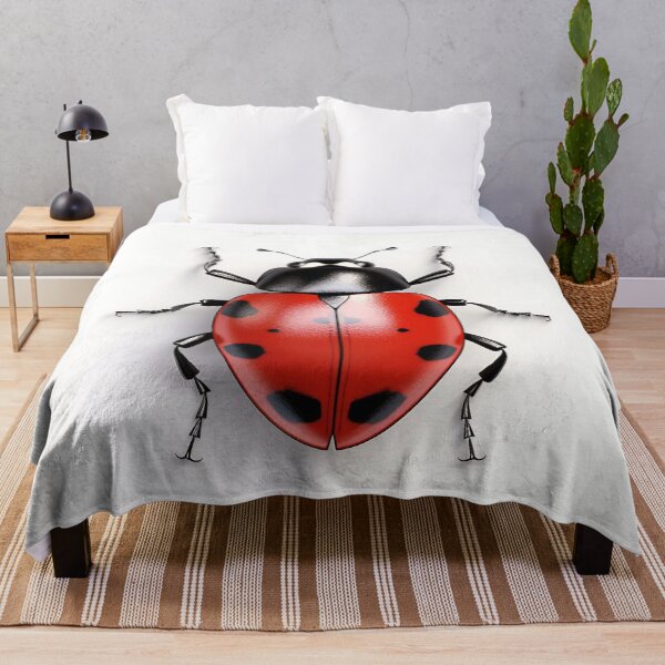 Item preview, Ladybug on a White Background designed and sold by dcrc.