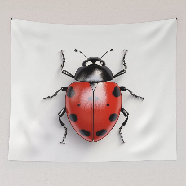 Item preview, Ladybug on a White Background designed and sold by dcrc.