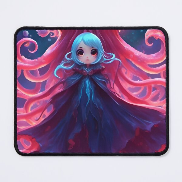 Item preview, Creatures of the Deepsea - The Vampire and her Squid designed and sold by FunverAI.