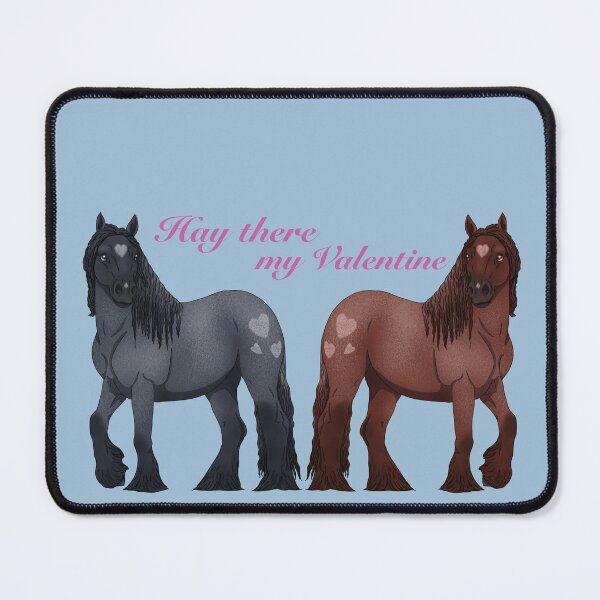 Item preview, Valentines Roans duo (With text) designed and sold by Old Water Cryptid .
