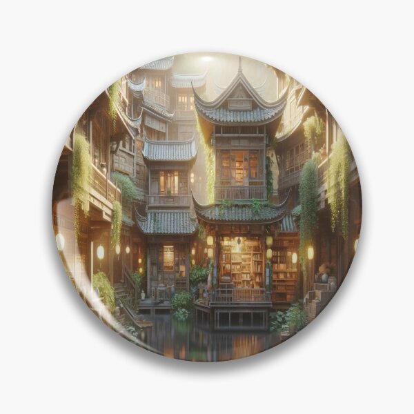 Item preview, Serene Haven: Traditional Lakeside Sanctuary designed and sold by UrbainEcho.
