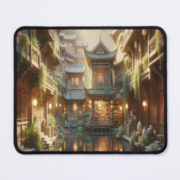 Item preview, Serene Haven: Traditional Lakeside Sanctuary designed and sold by UrbainEcho.