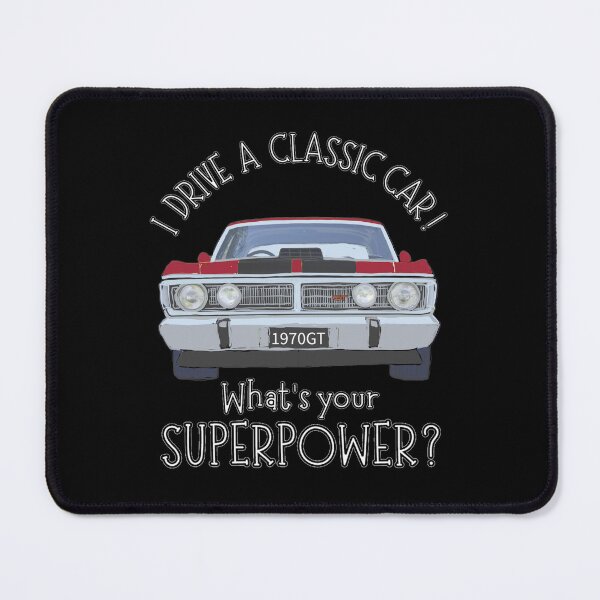 Item preview, Sultan Maroon - I DRIVE A CLASSIC CAR, whats your SuperPower? designed and sold by Michael van der Hoorn.