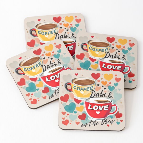 Item preview, Coffee Dates & Love on the Brew designed and sold by @ndrys.